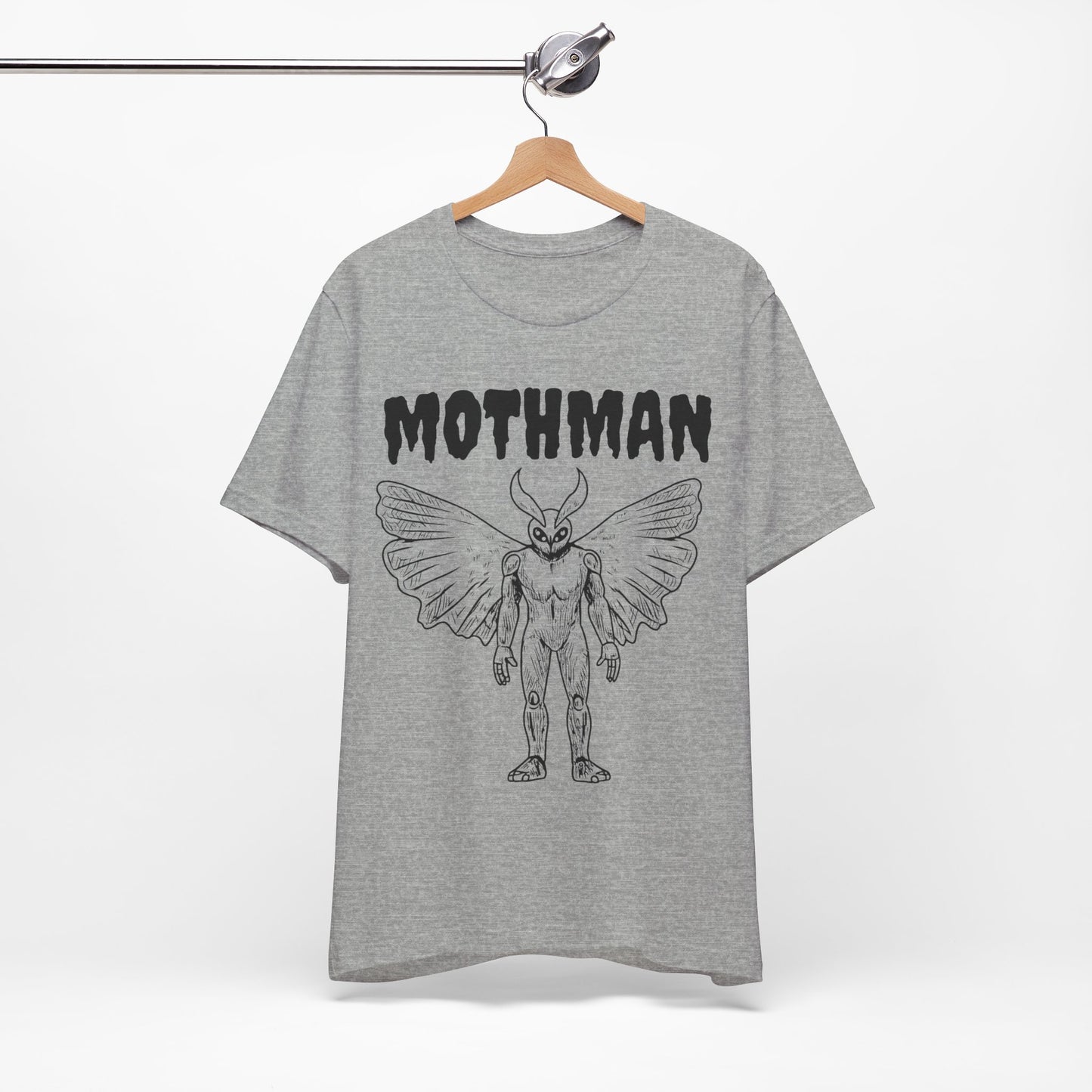 Mothman Line Art T-Shirt