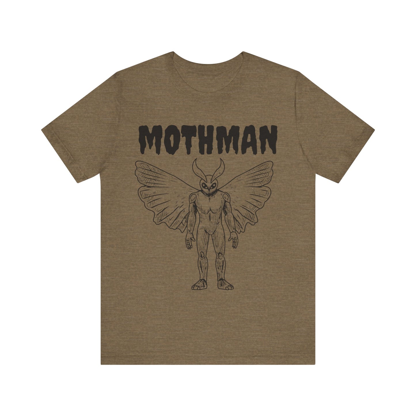 Mothman Line Art T-Shirt