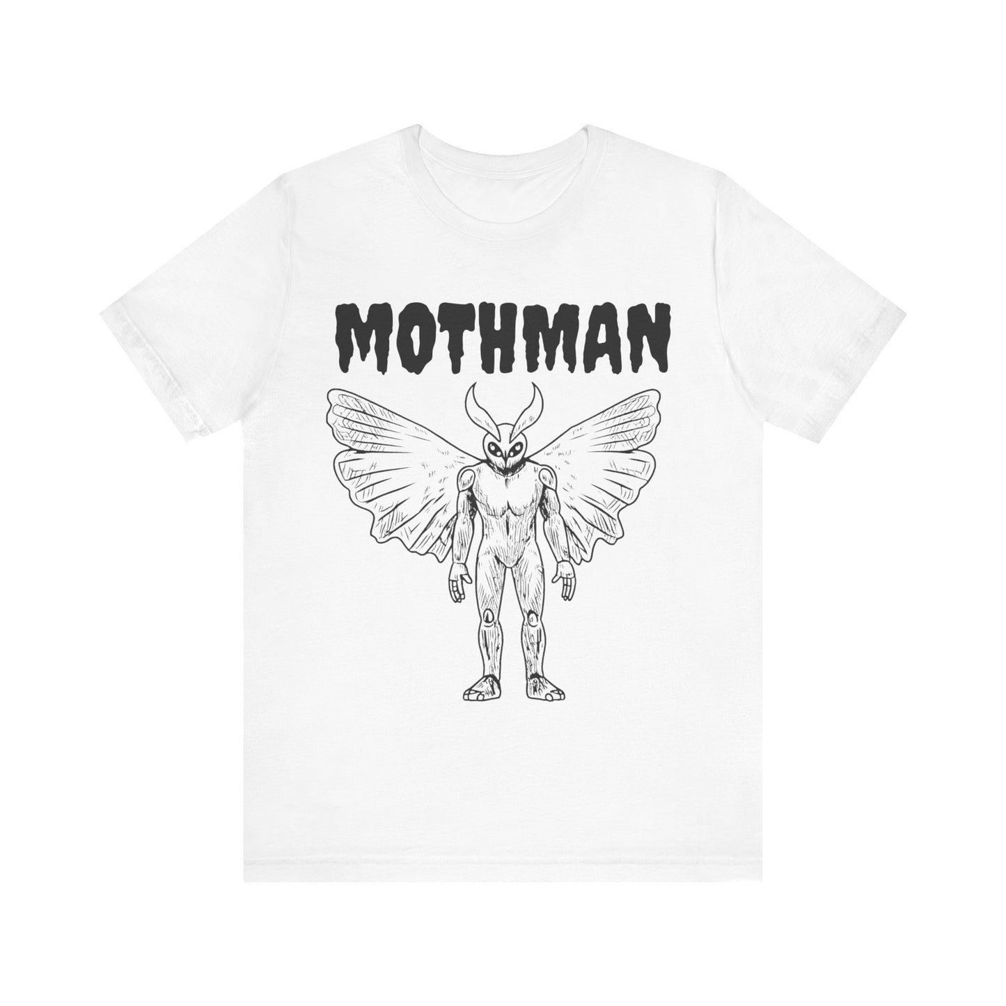 Mothman Line Art T-Shirt