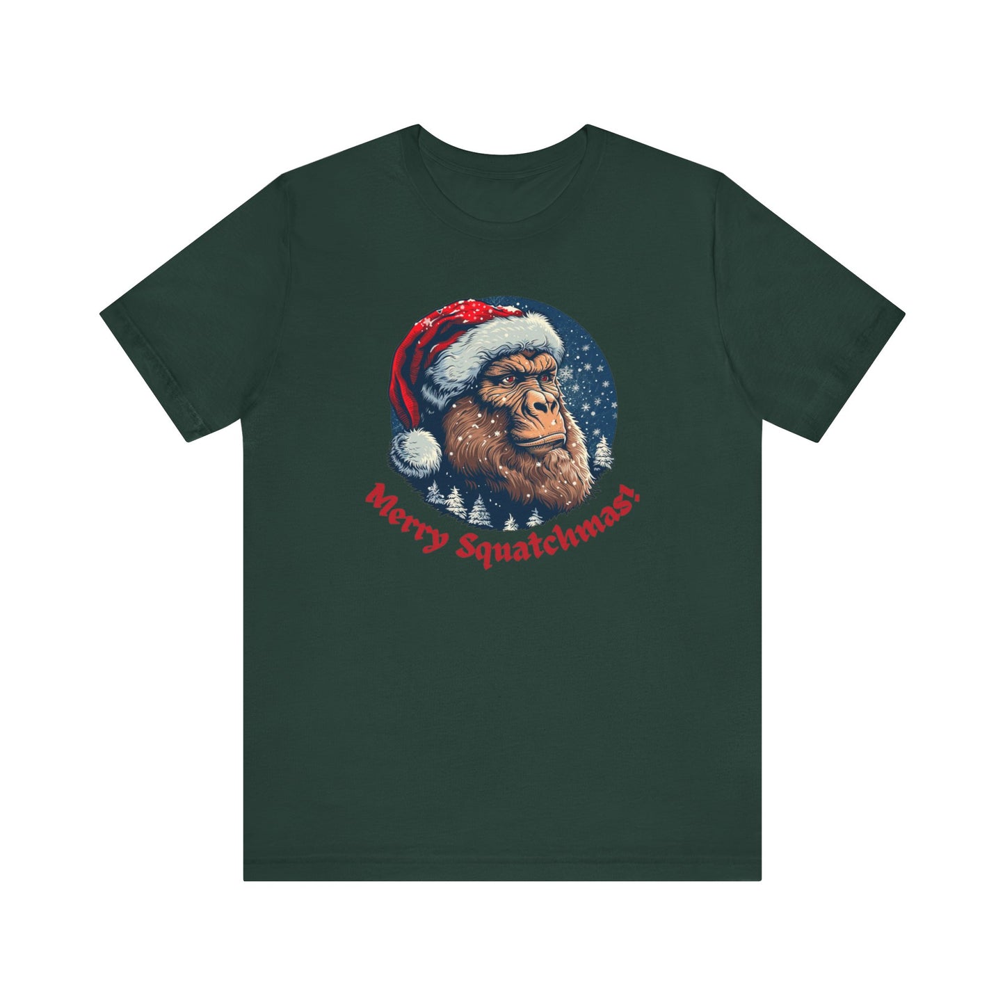 Sasquatch Christmas Shirt "Merry Squatchmas"