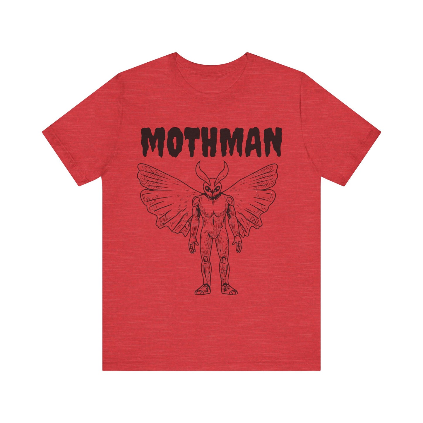 Mothman Line Art T-Shirt