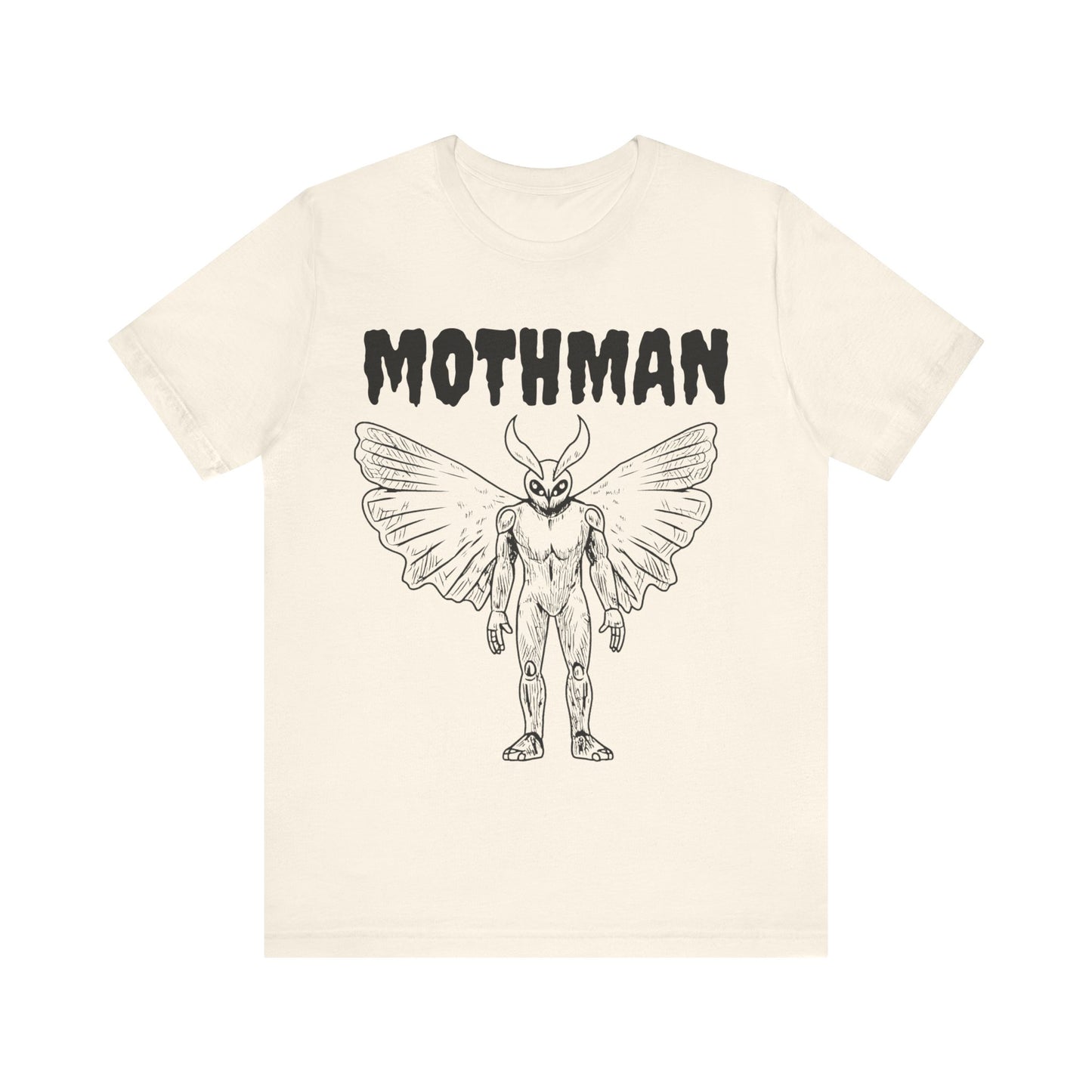 Mothman Line Art T-Shirt