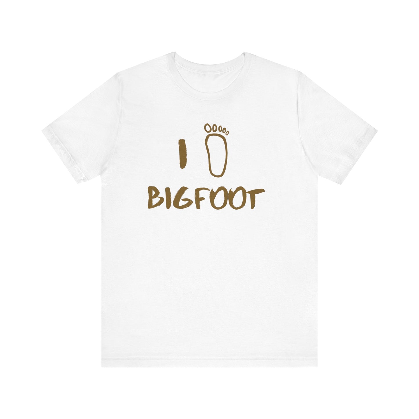 This Bigfoot Teeshirt is perfect for the Cryptid lover in your life. Featuring a Sasquatch Foot Print Crptozooalagy enthusiasts will love it