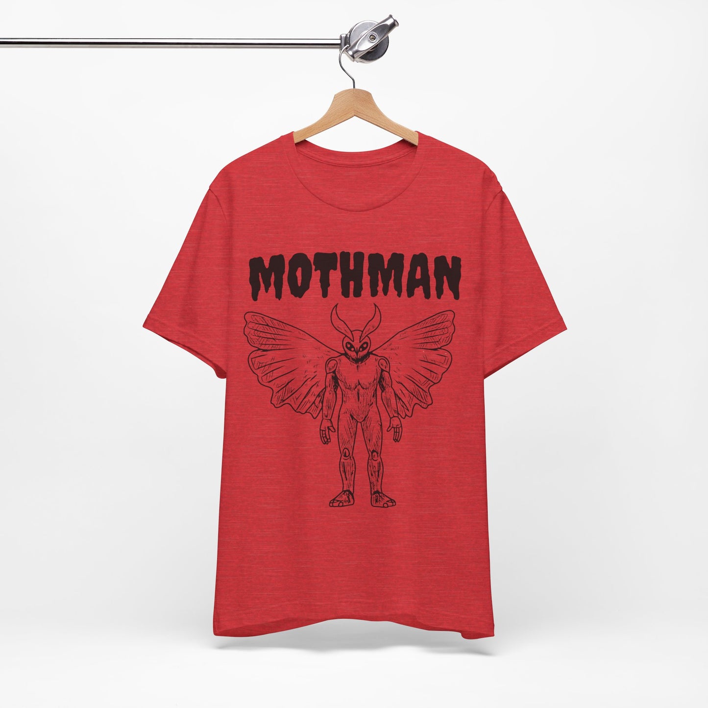 Mothman Line Art T-Shirt