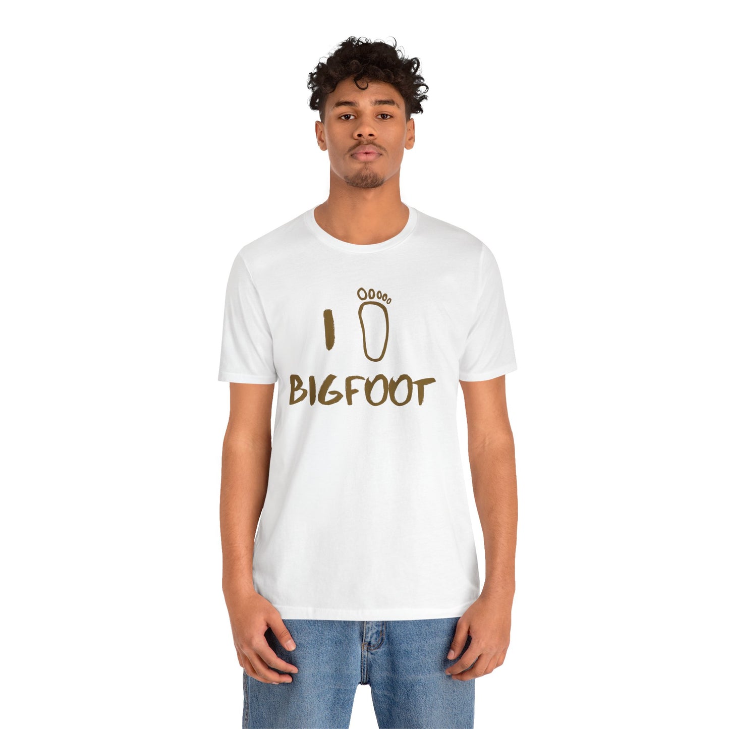 This Bigfoot Teeshirt is perfect for the Cryptid lover in your life. Featuring a Sasquatch Foot Print Crptozooalagy enthusiasts will love it