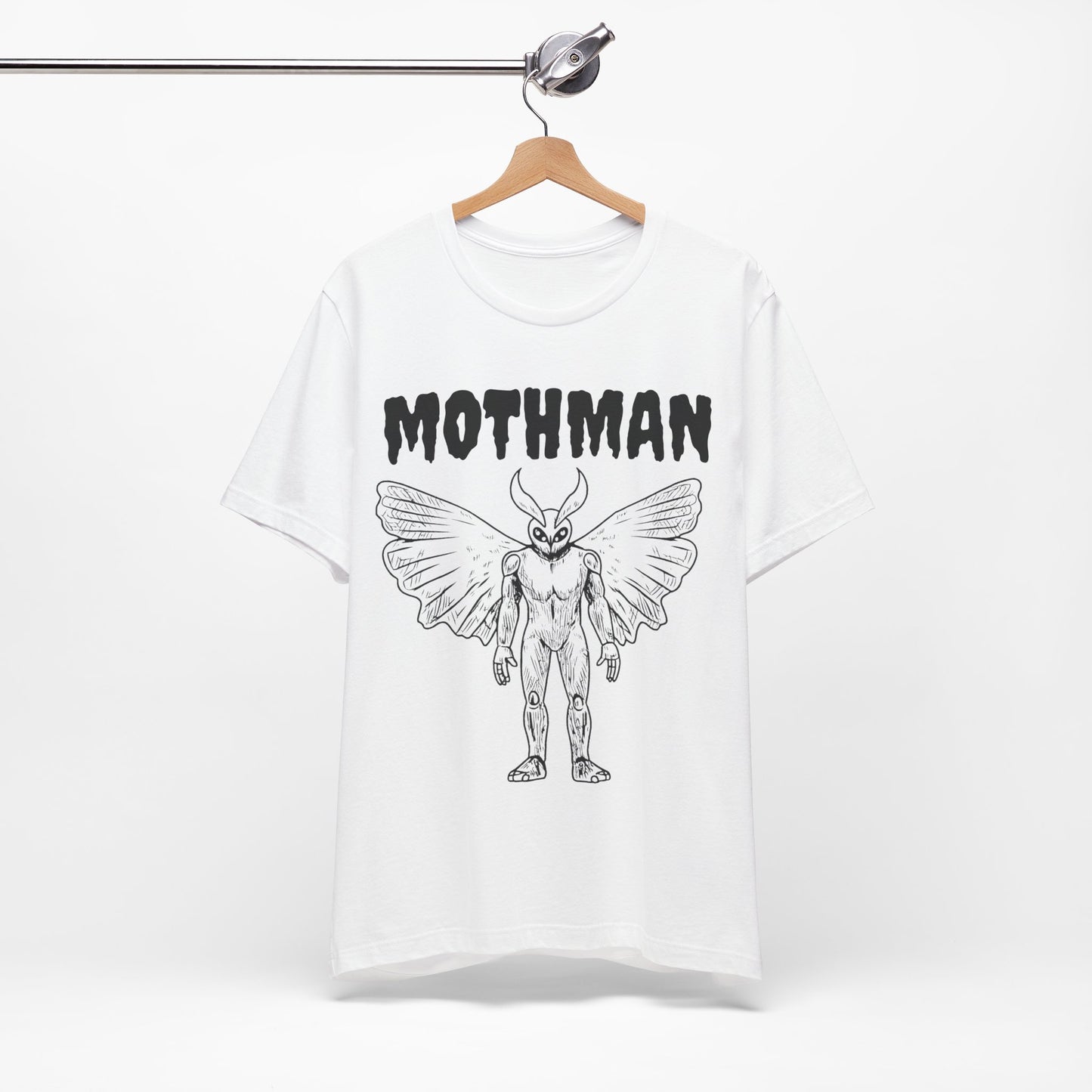 Mothman Line Art T-Shirt