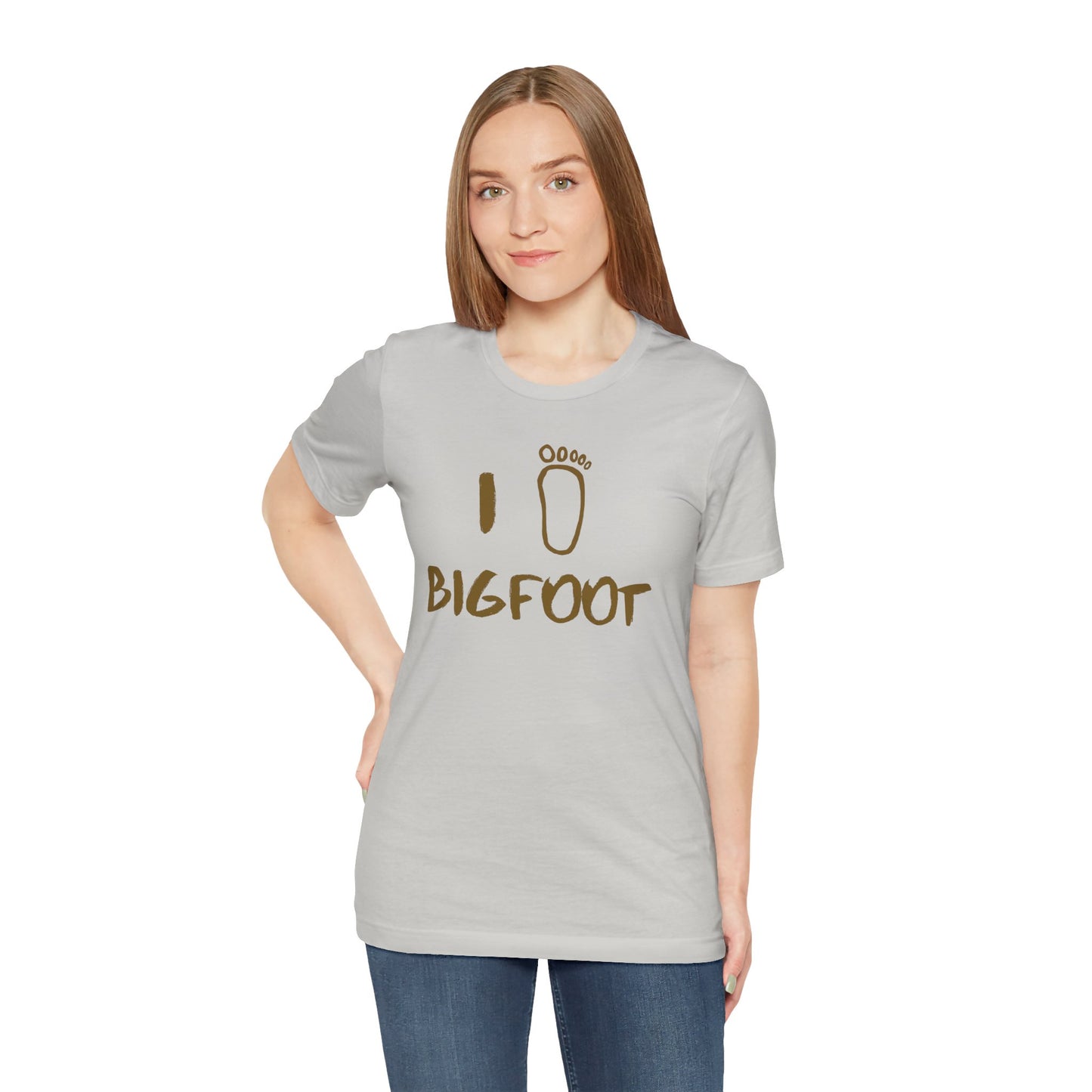 This Bigfoot Teeshirt is perfect for the Cryptid lover in your life. Featuring a Sasquatch Foot Print Crptozooalagy enthusiasts will love it