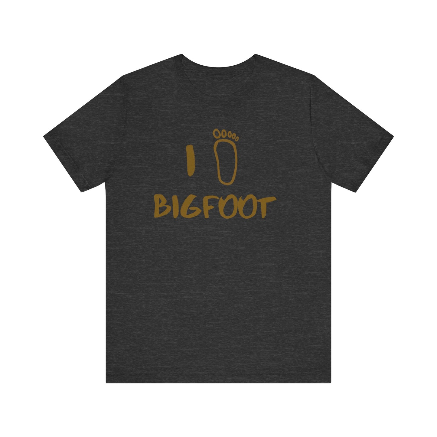 This Bigfoot Teeshirt is perfect for the Cryptid lover in your life. Featuring a Sasquatch Foot Print Crptozooalagy enthusiasts will love it