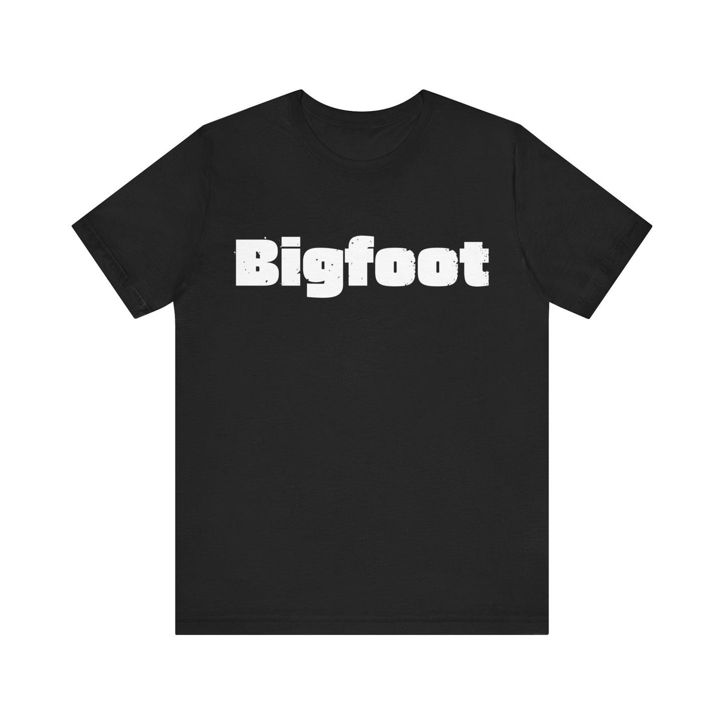 Bigfoot distressed Font Shirt