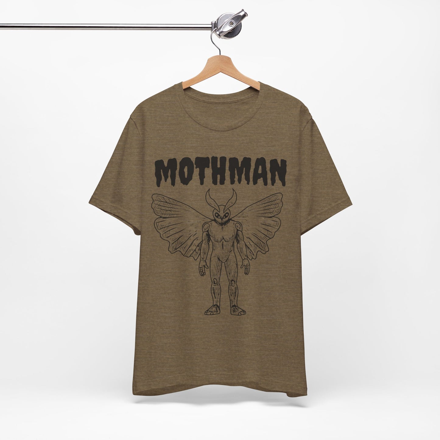 Mothman Line Art T-Shirt