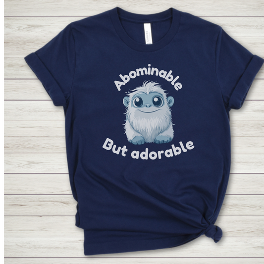 Abominable But Adorable Yeti Shirt