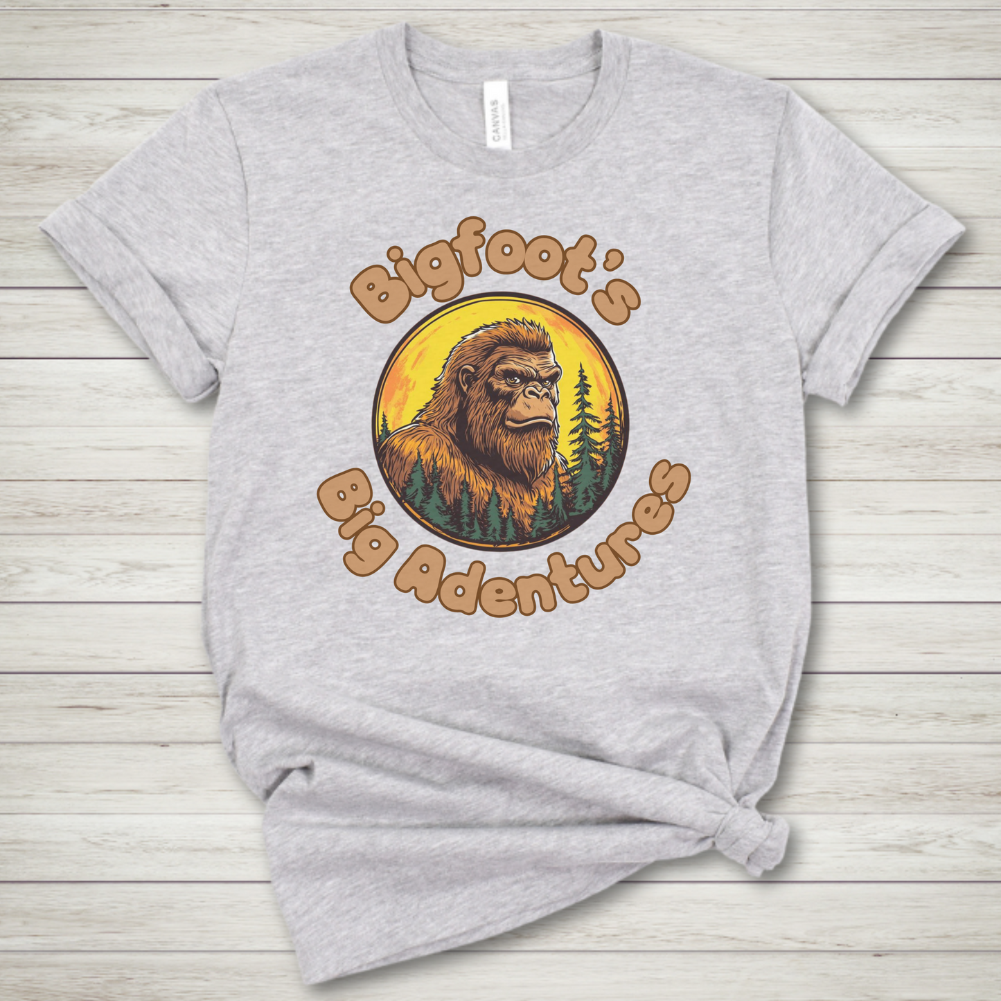 Bigfoot's Big Adventures Tee