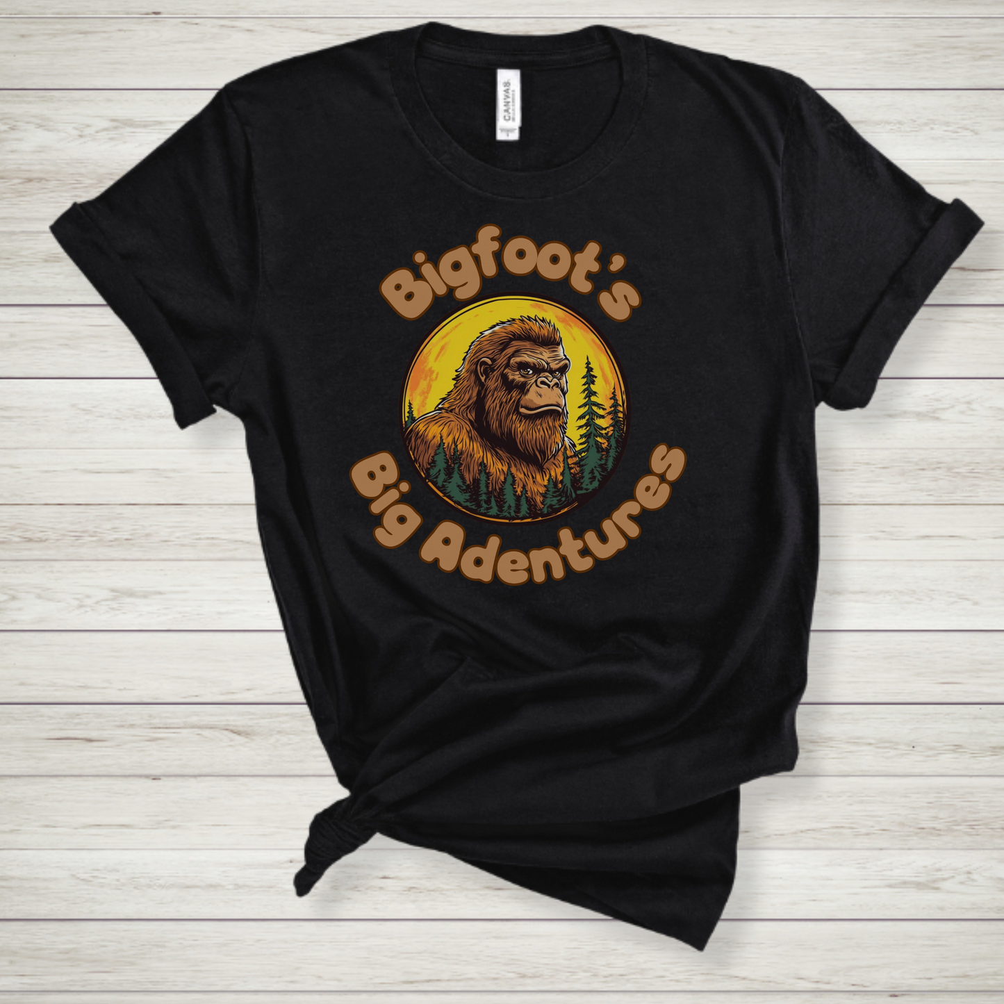 Bigfoot's Big Adventures Tee