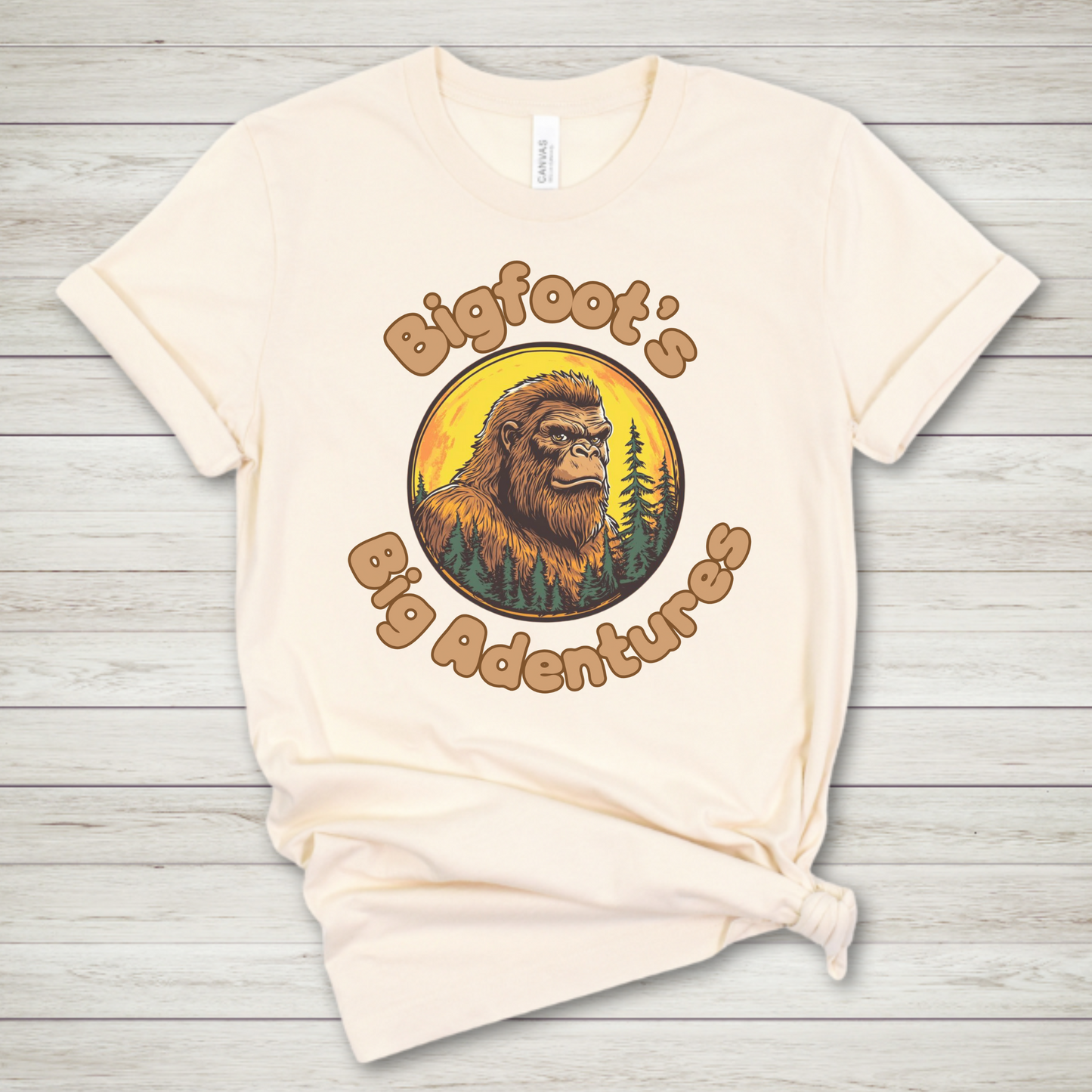 Bigfoot's Big Adventures Tee