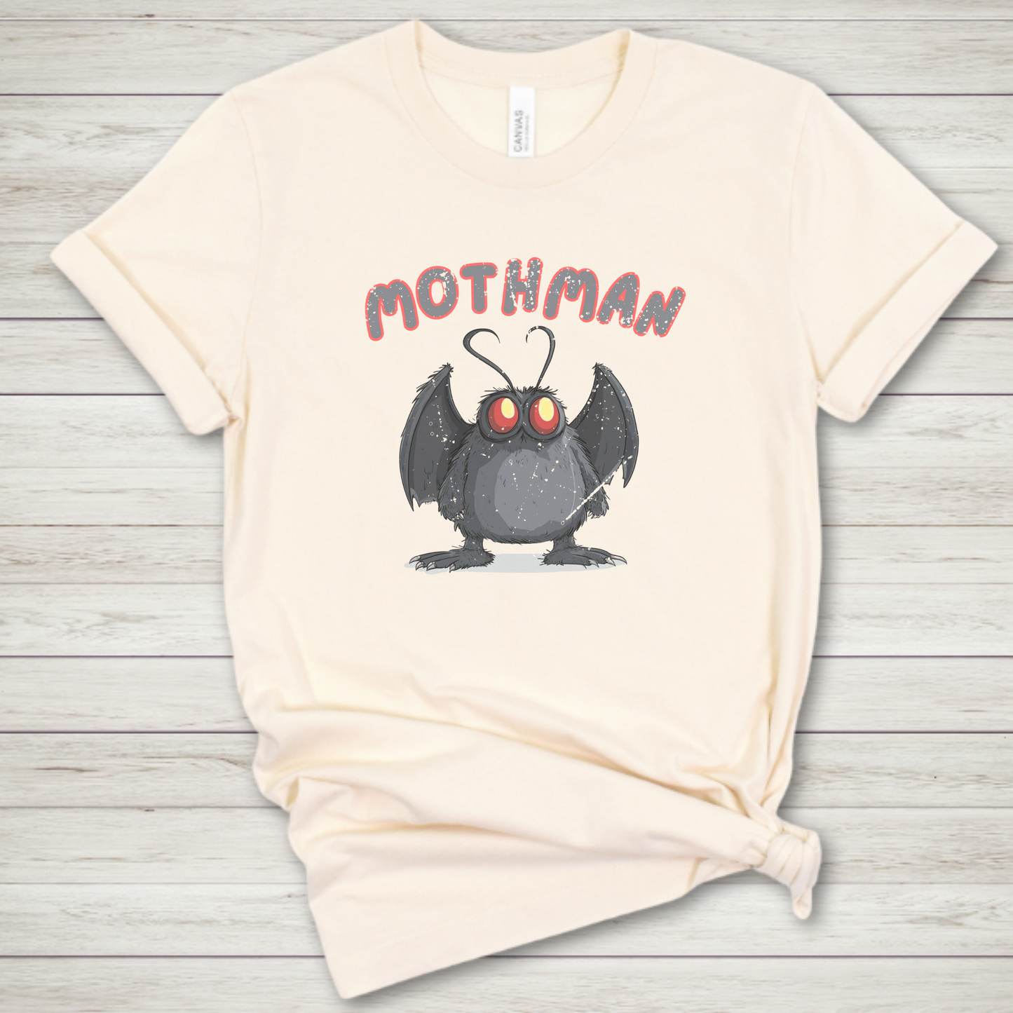 Mothman Cartoon Shirt