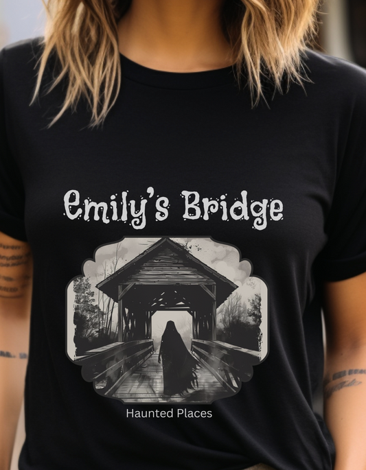 Emily's Bridge Haunted Places Shirt