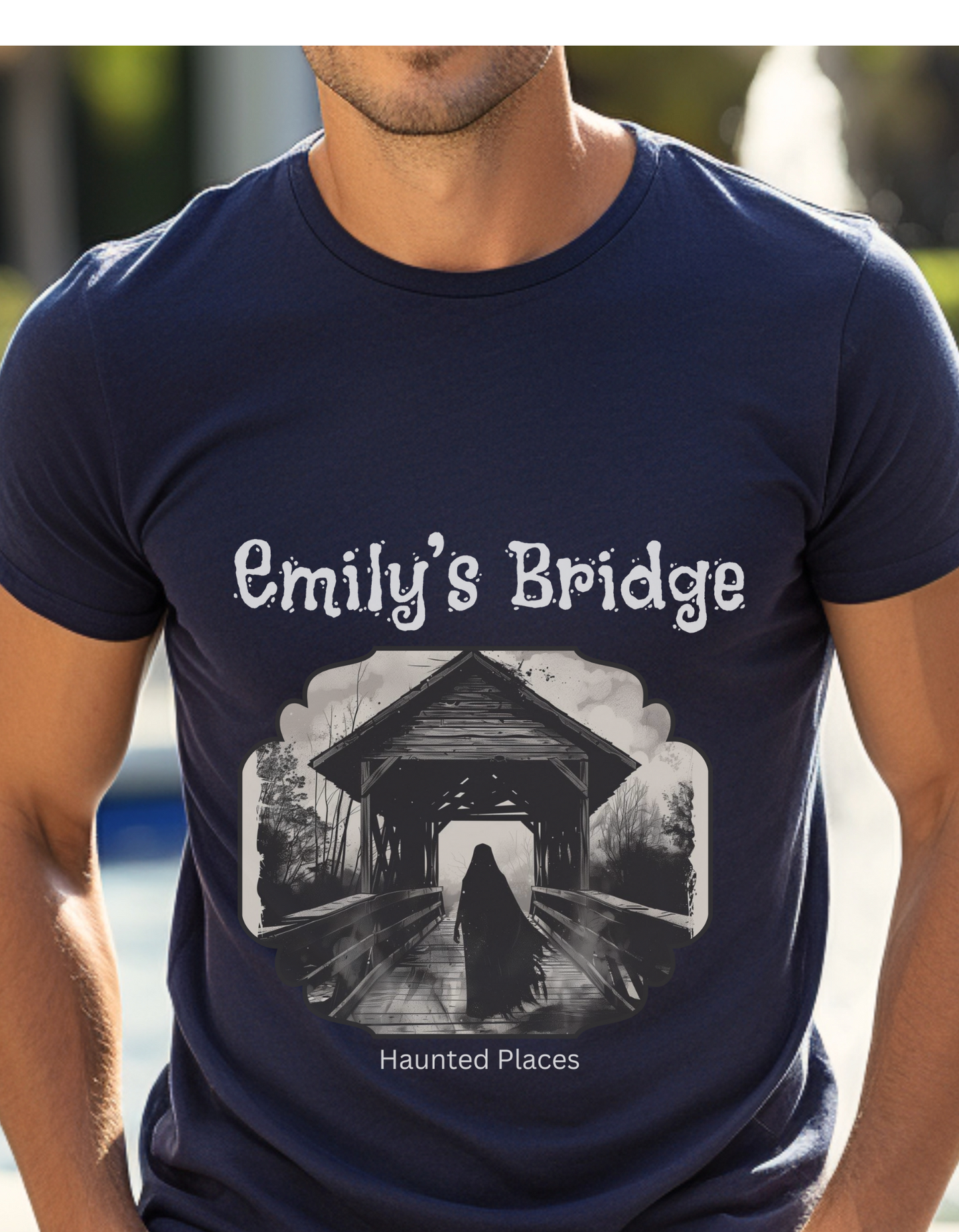 Emily's Bridge Haunted Places Shirt