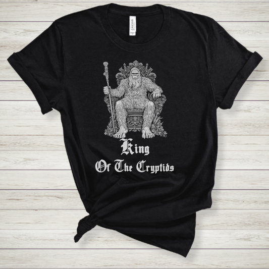 King Of The Crtptids Bigfoot tee