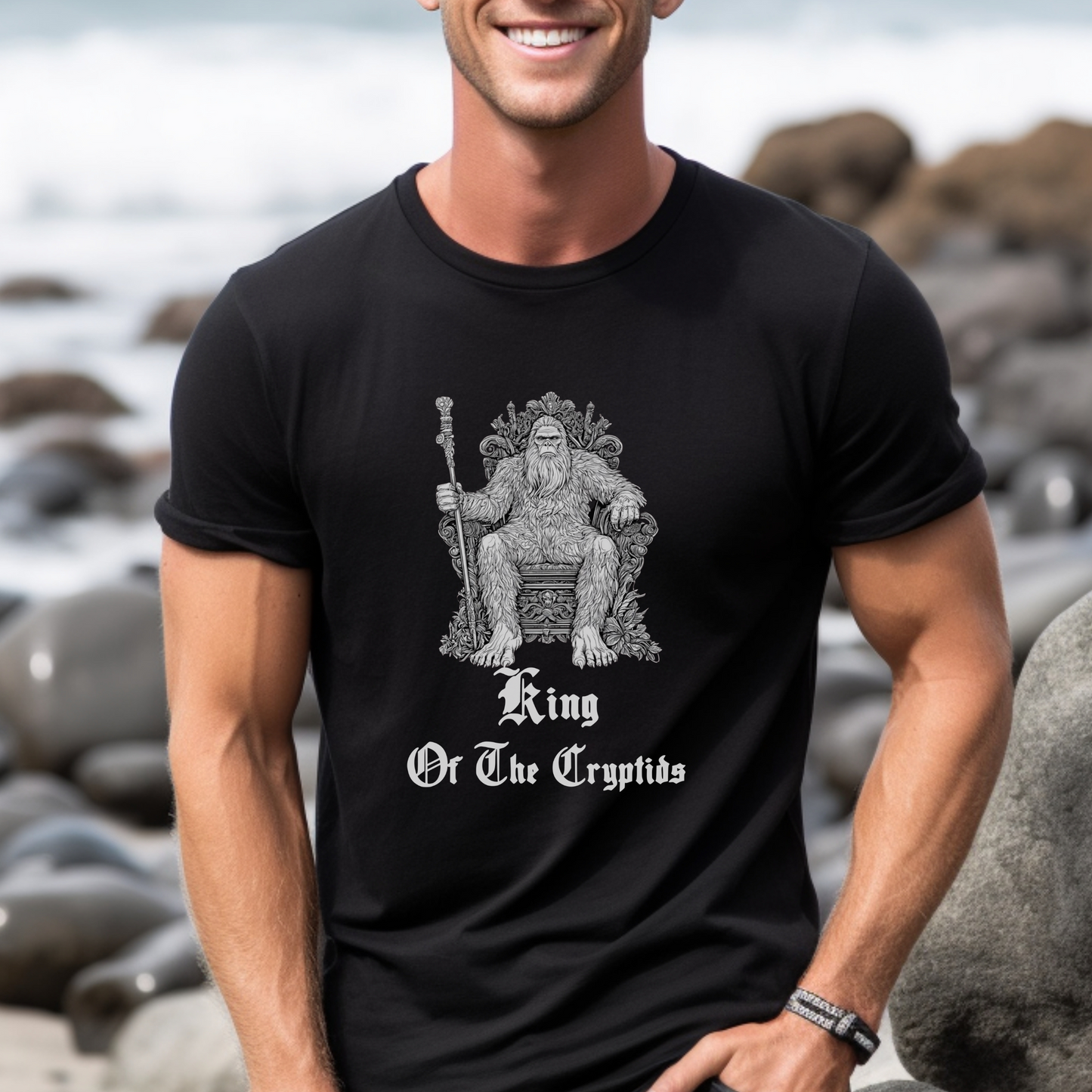 King Of The Crtptids Bigfoot tee