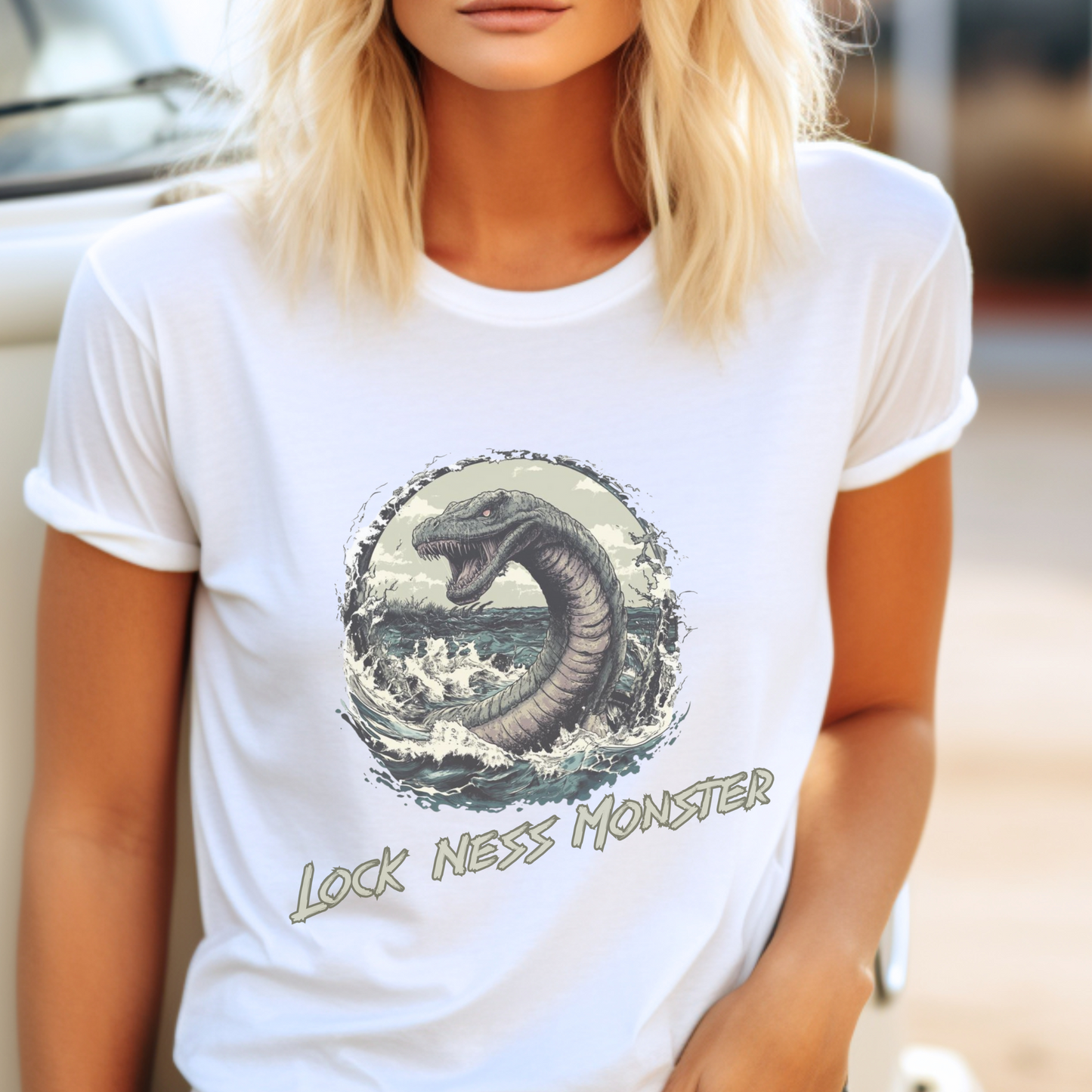 Loch Ness Monster Graphic Tee