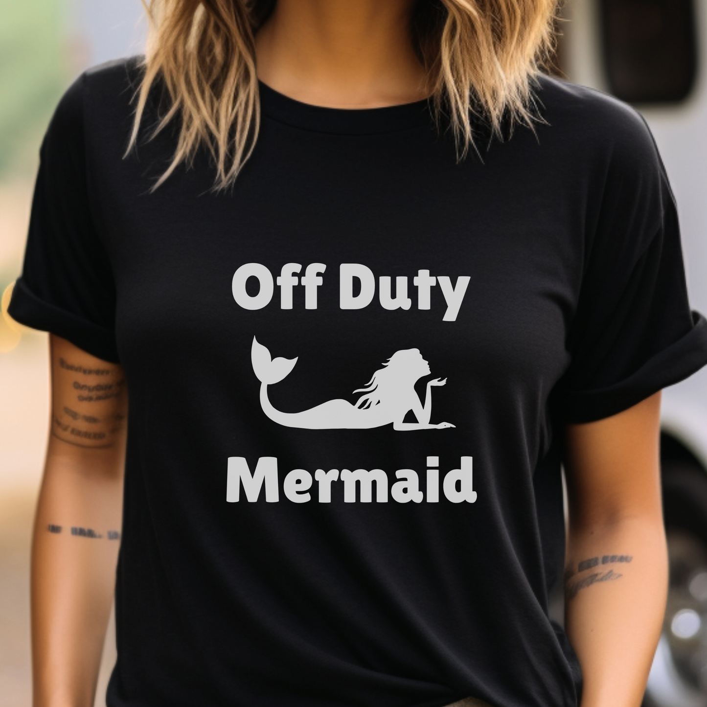 Off Duty Mermaid Shirt