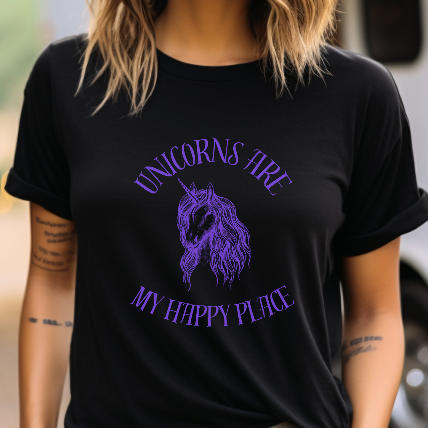 Unicorns Are My Happy Place Shirt