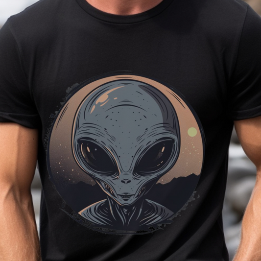 Gray Alien Shirt