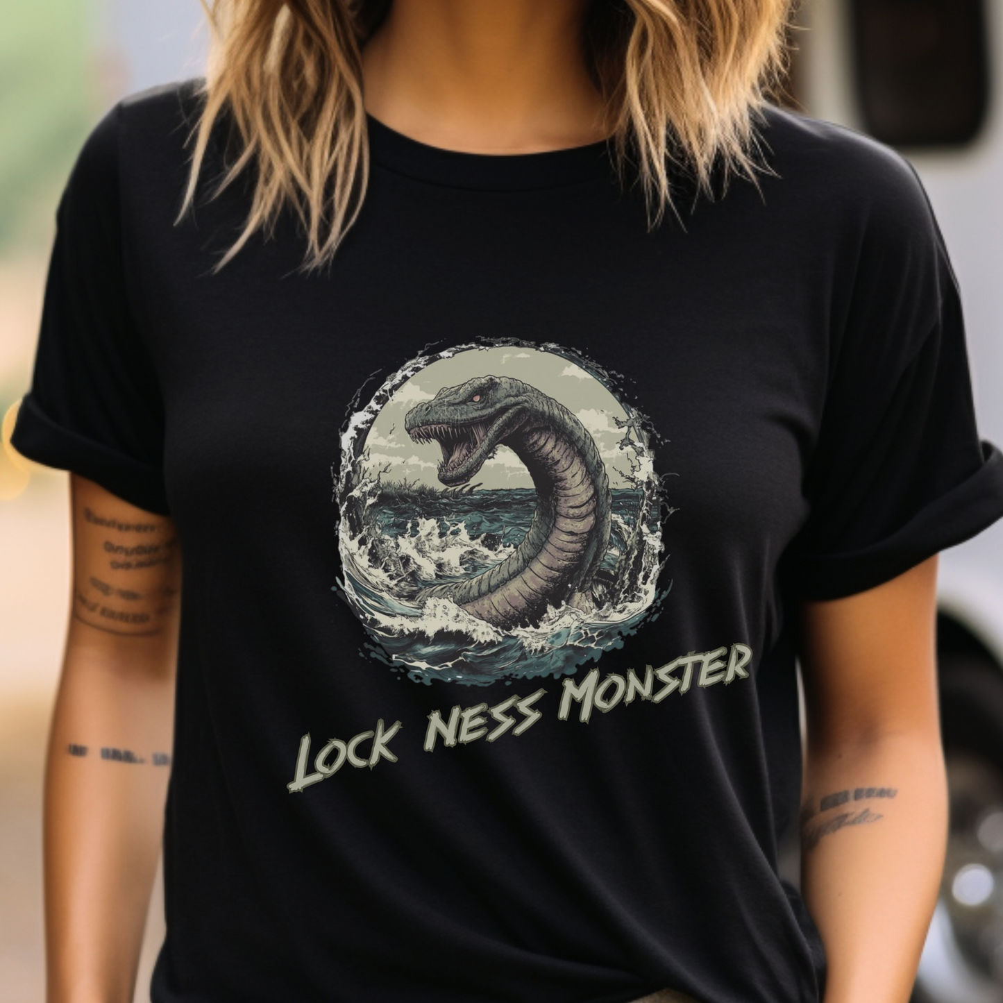 Loch Ness Monster Graphic Tee