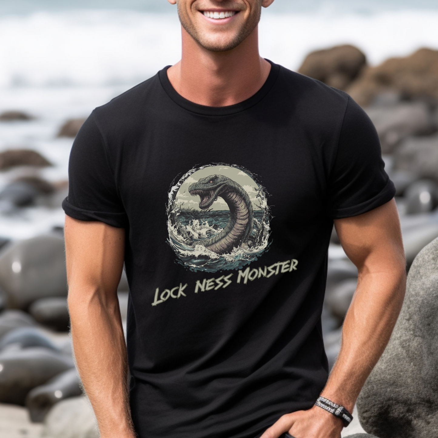 Loch Ness Monster Graphic Tee