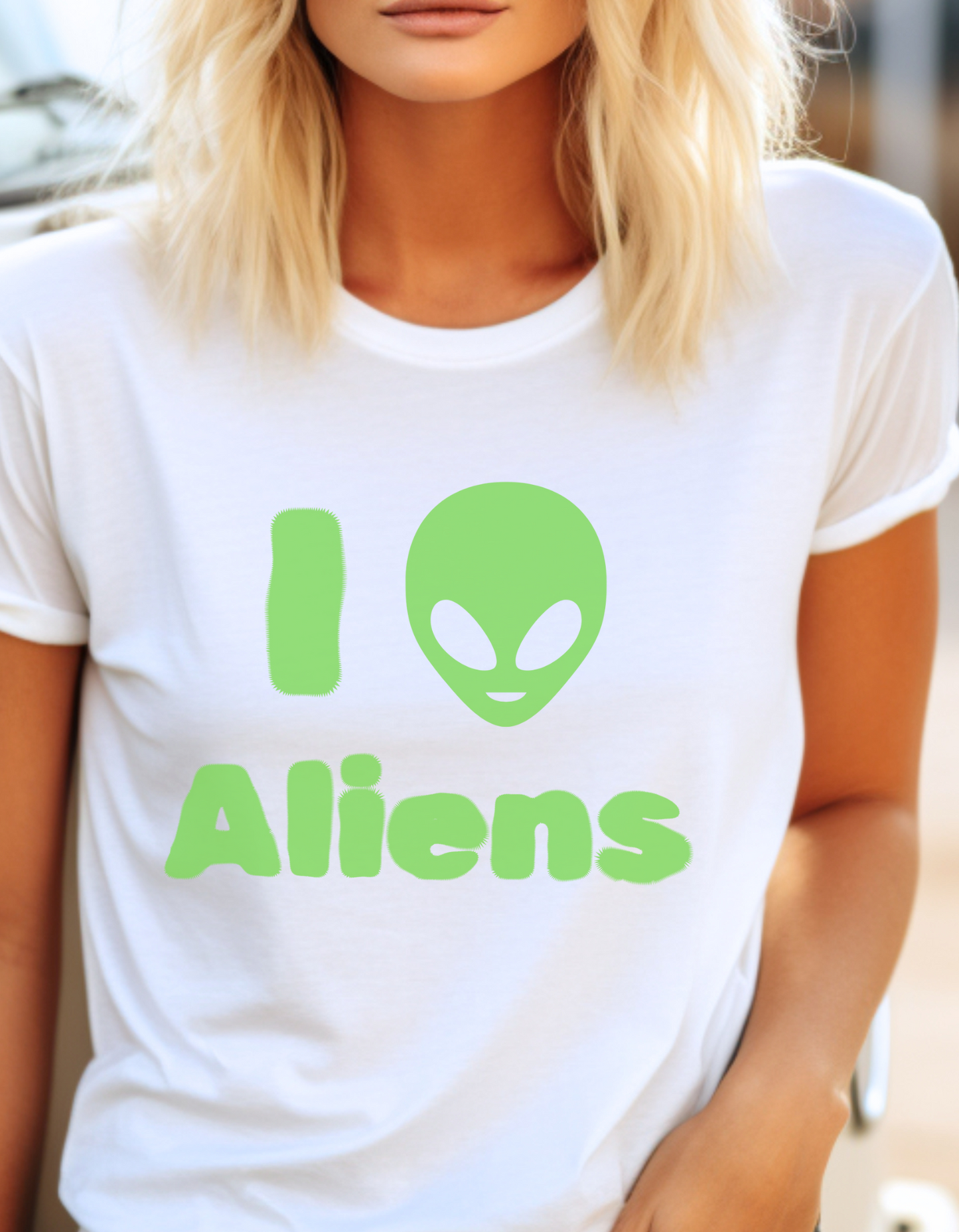 I Love Aliens Shirt