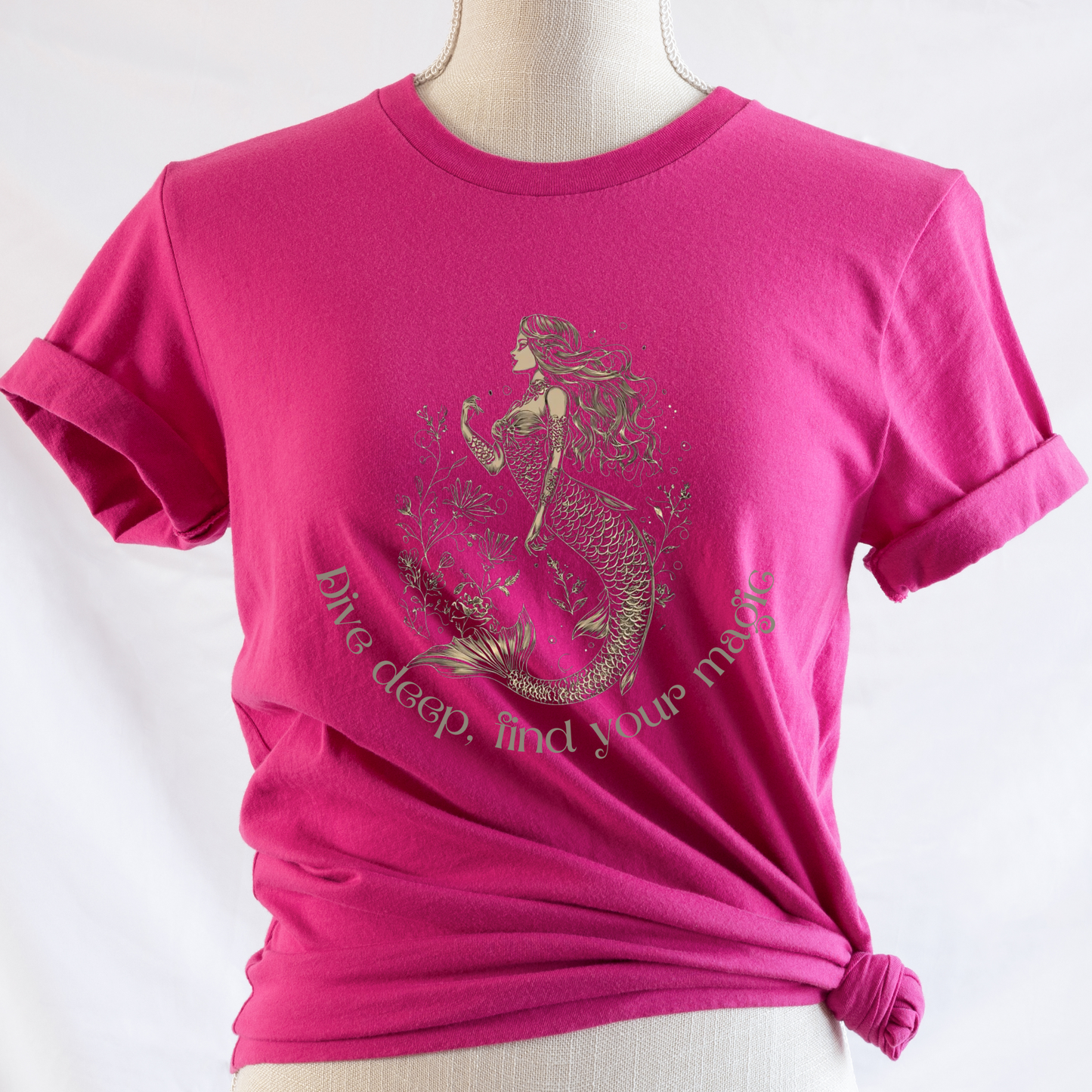 Dive Deep,Find Your Magic Mermaid Shirt