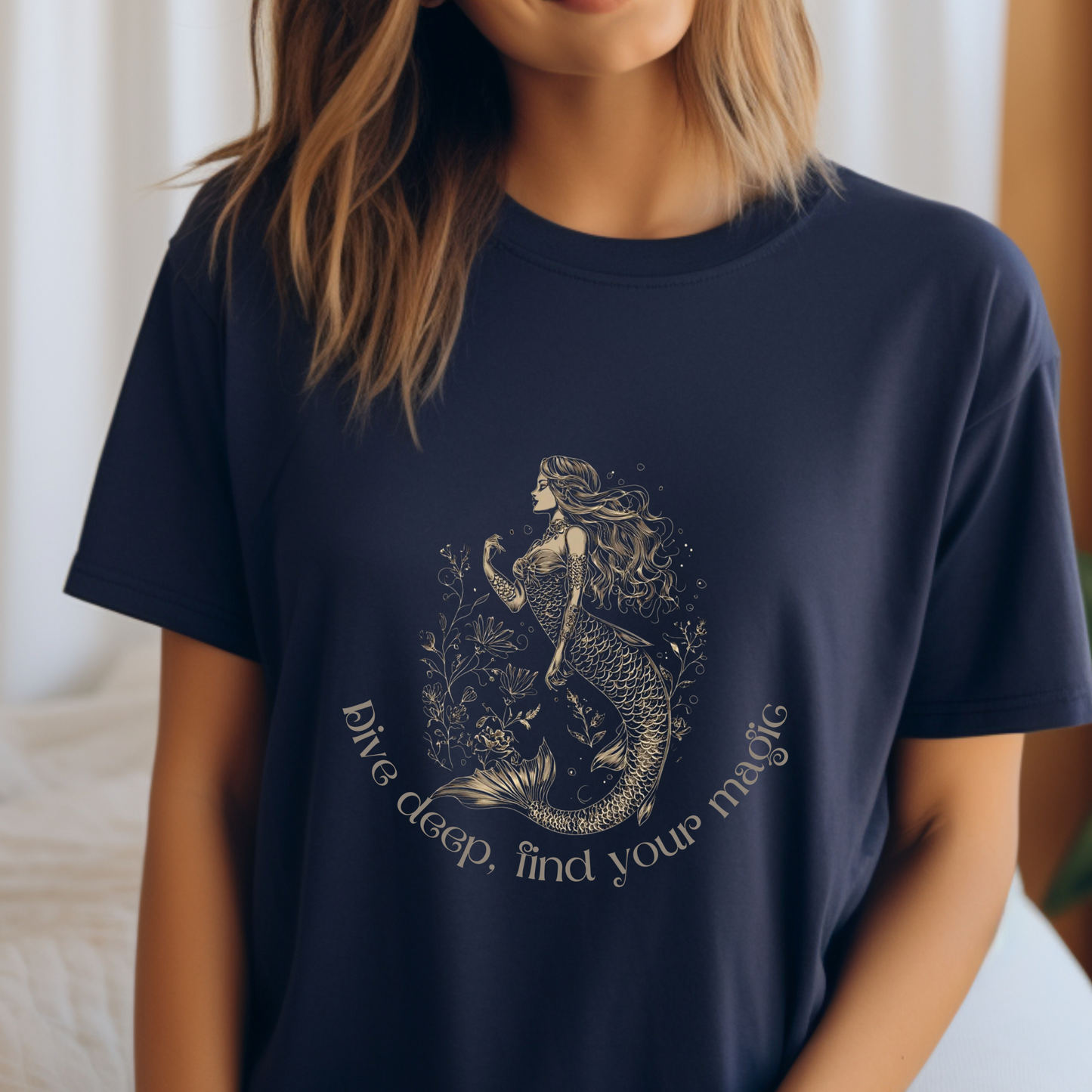 Dive Deep,Find Your Magic Mermaid Shirt