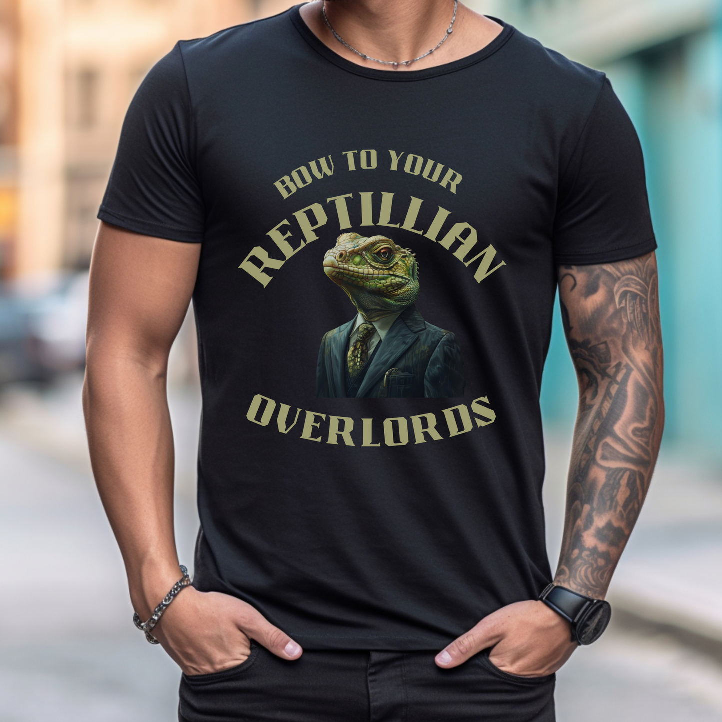 Bow To Your Reptillian Overlords Shirt