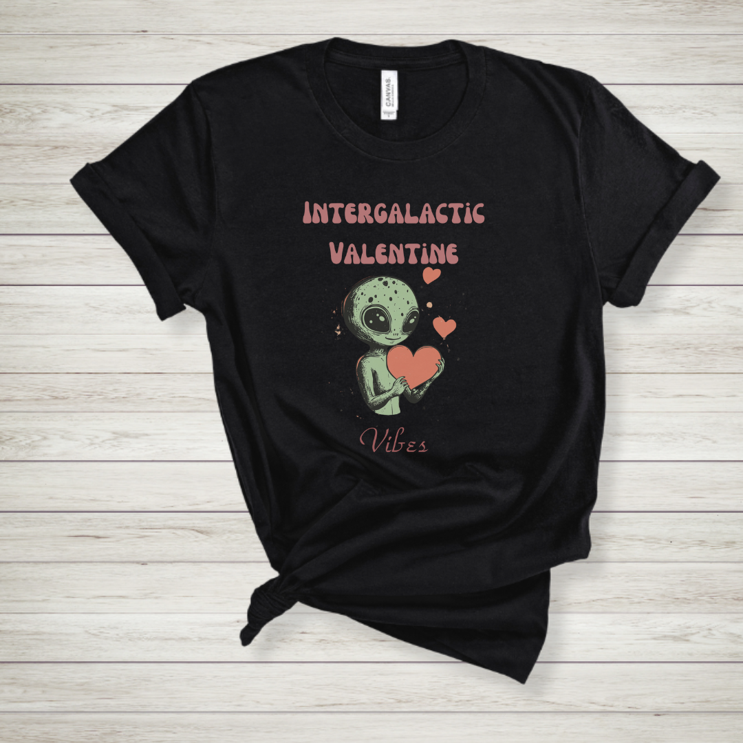 Alien Valentine Vibes Tee