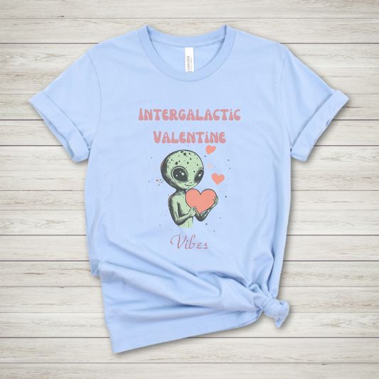 Alien Valentine Vibes Tee