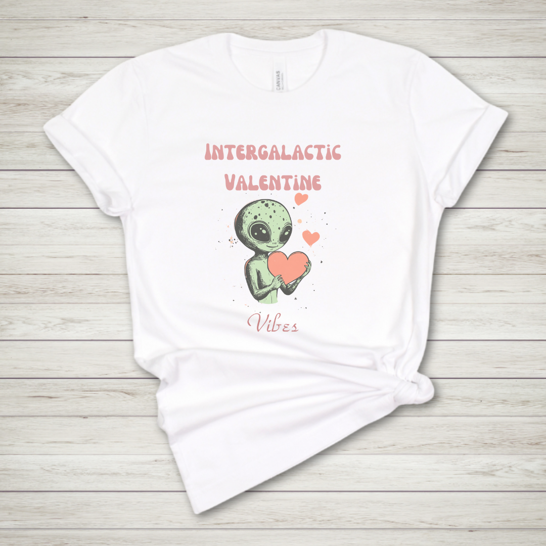 Alien Valentine Vibes Tee